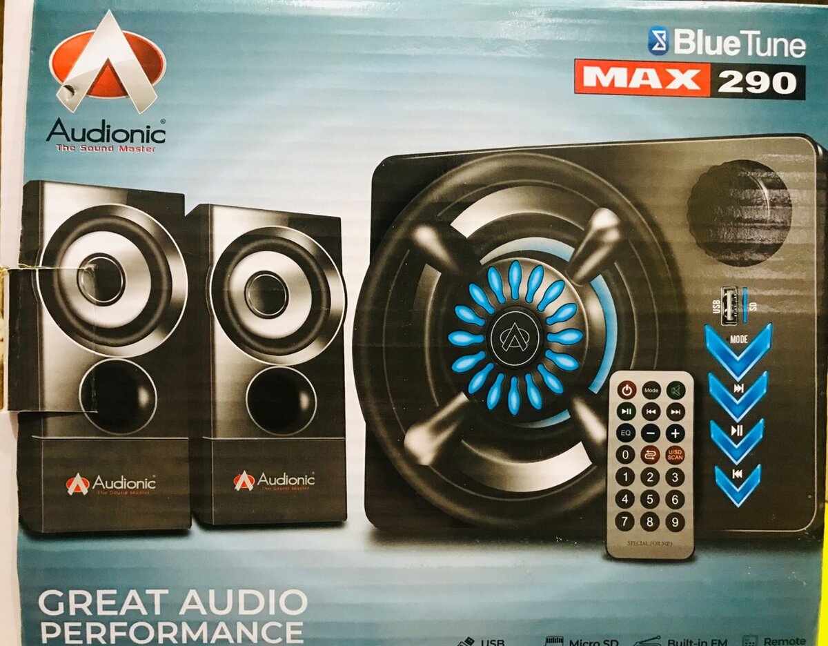 Audionic Max290 Bluetooth speaker