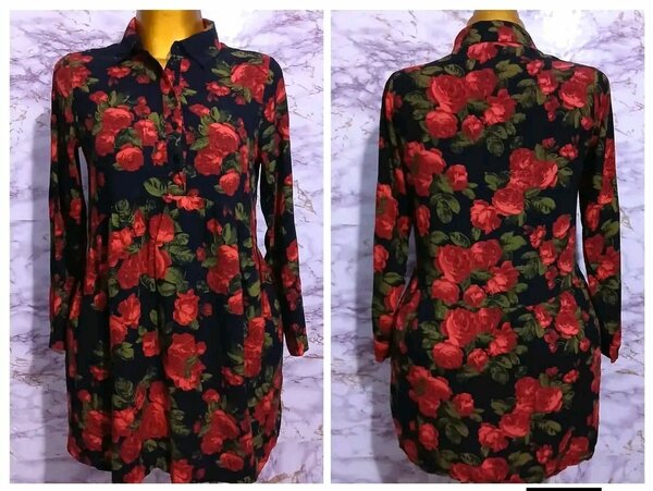 Tunique florale élégante