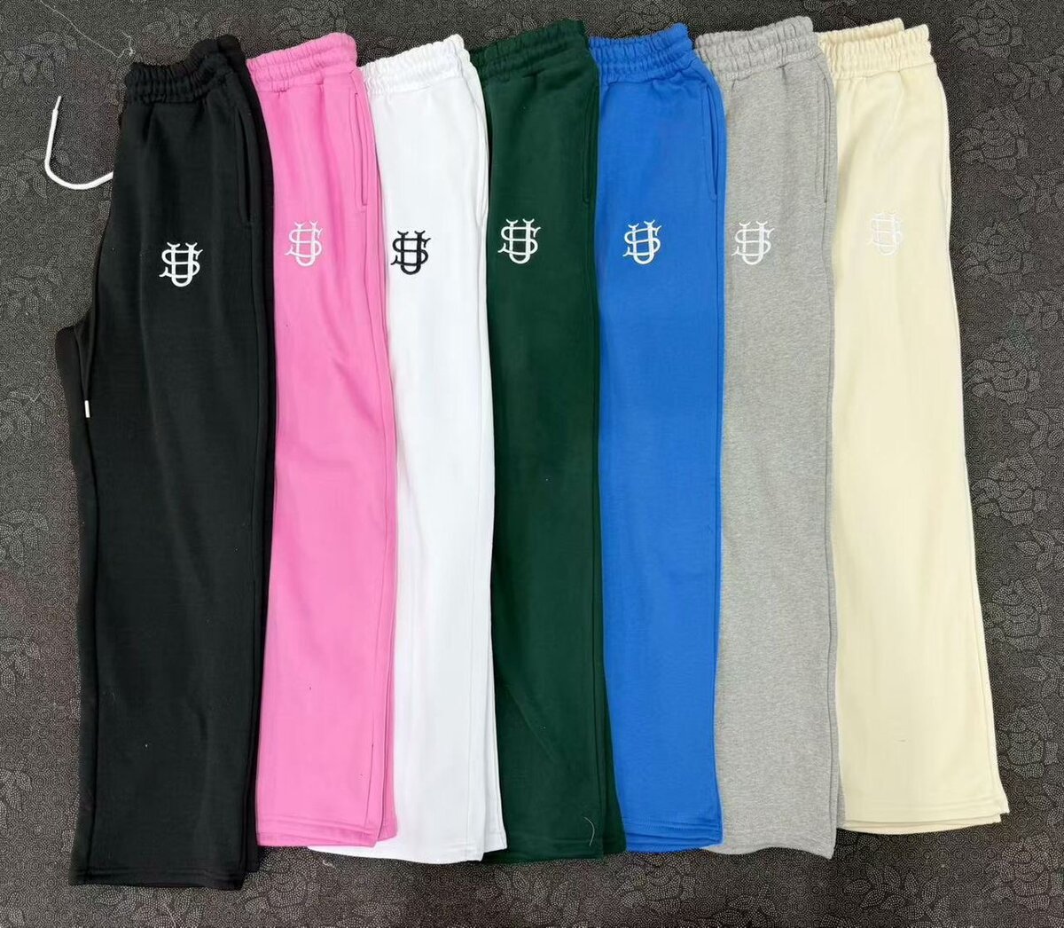 Pantalons de sport colorés unisexes