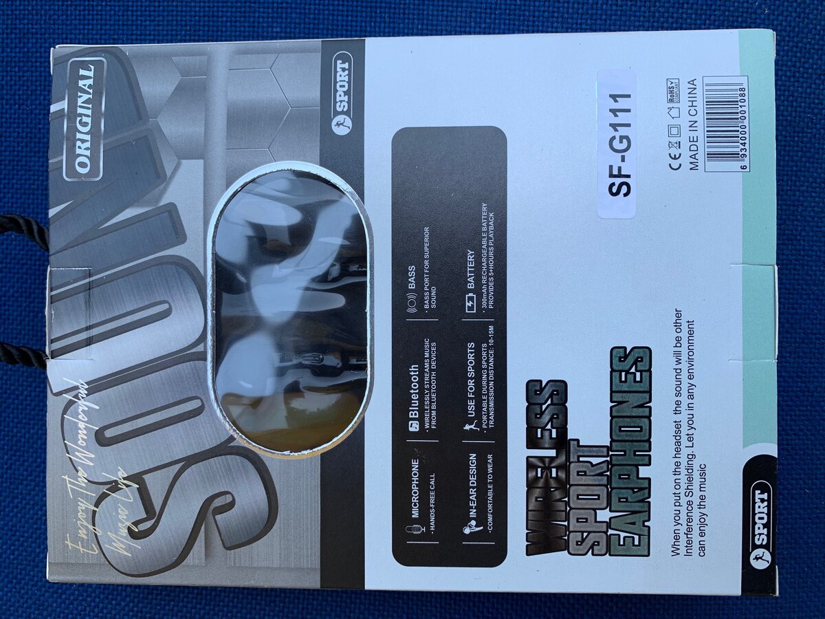 Wireless spot earphones