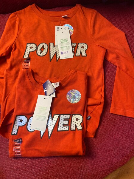 T-shirts colorés enfants