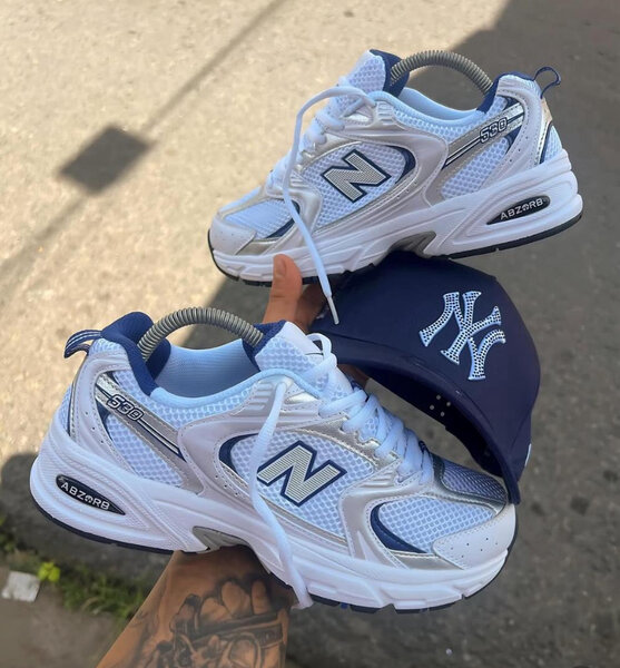 Baskets blanches confortables