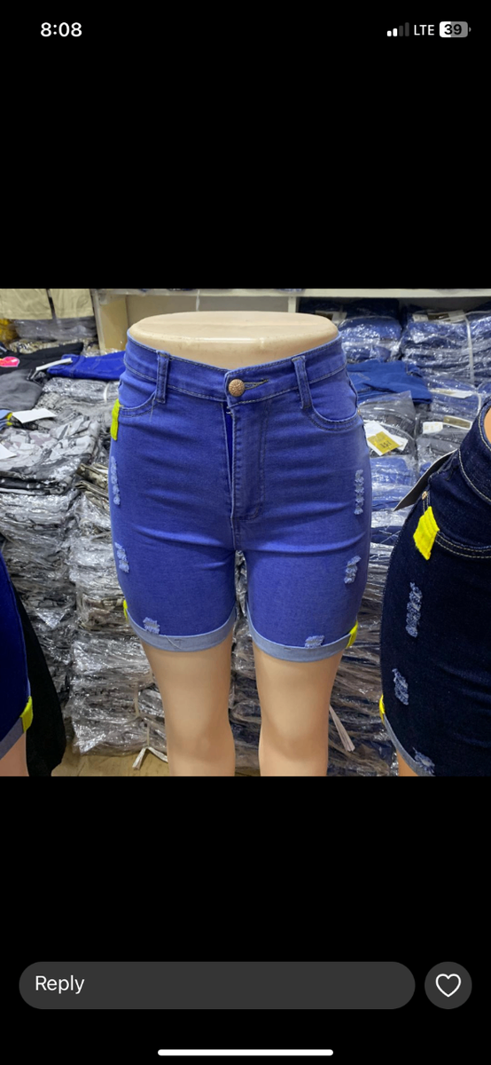 Jeans shorts for ladies