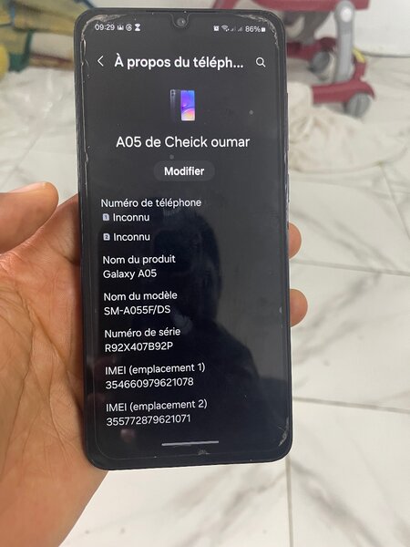SAMSUNG A05 ( 64 GIGA / 3 GIGA RAM )
