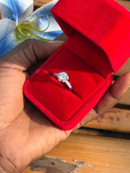 Bague Solitaire Éclatante