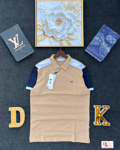 Polo homme chic beige