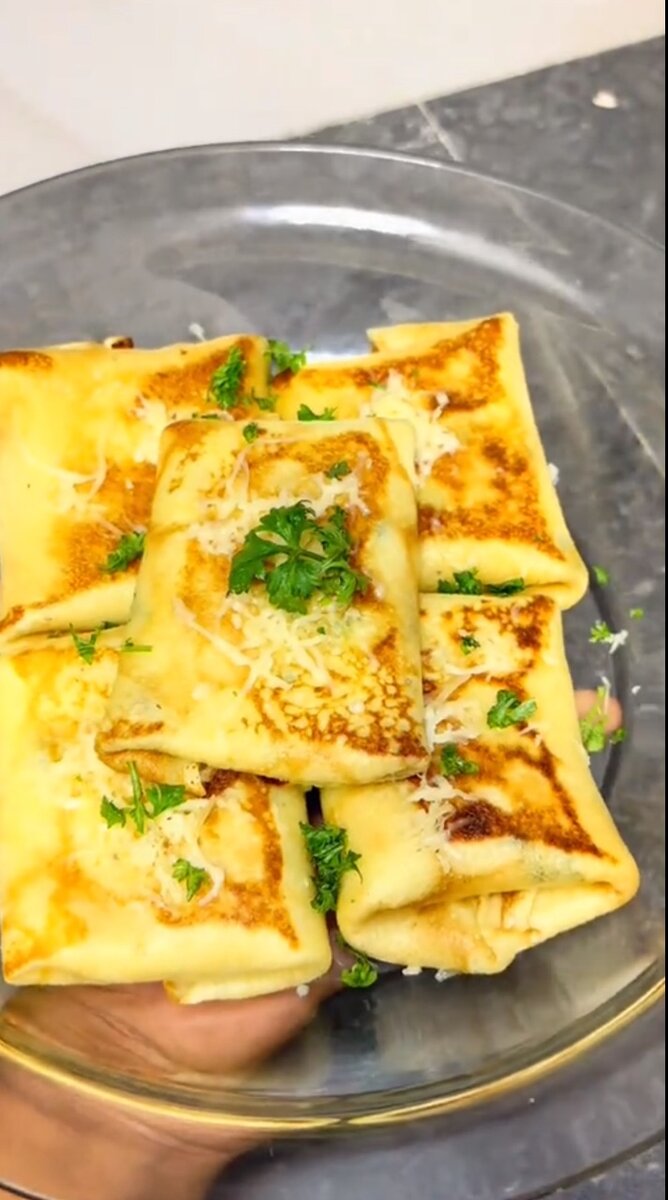 Crêpes À la viande hachée