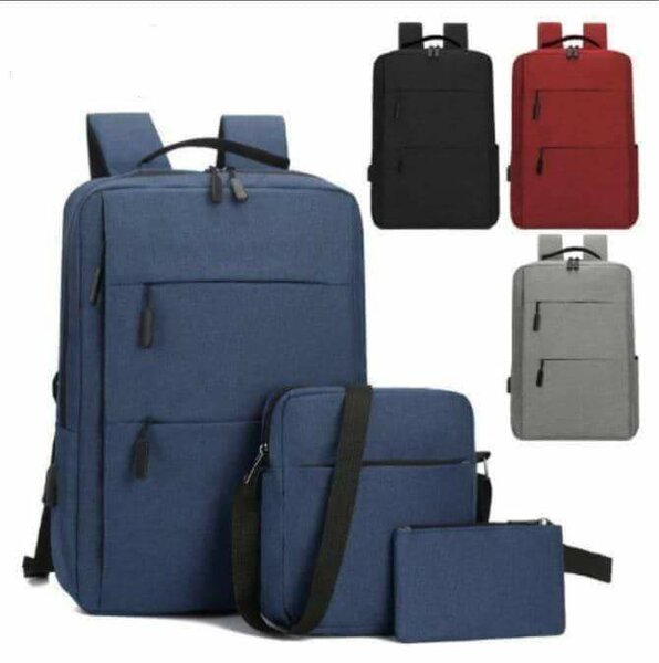 Elegant 3in1set laptop backpack