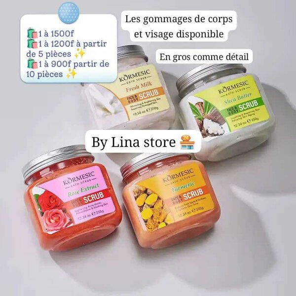 Gommage de corps et de visage