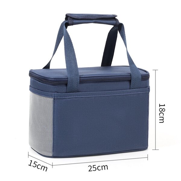 Portable insulated lunch bag