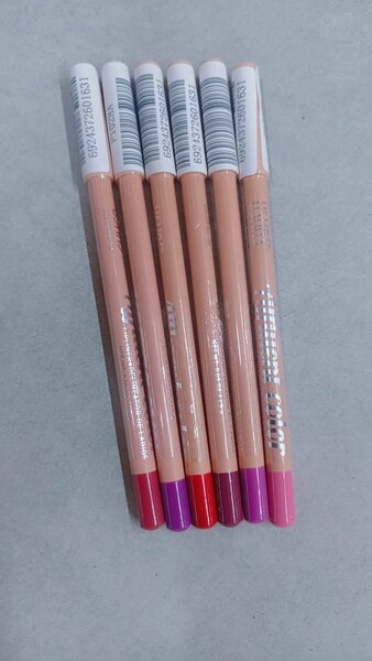 Lots de 6 crayons colorés