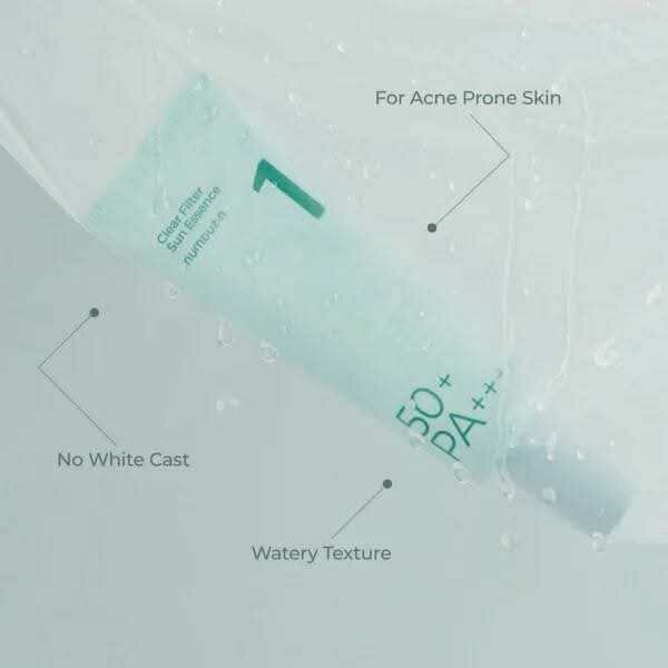 Sunscreen SPF50+ pour peau acnéique