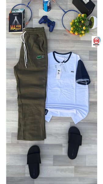 Ensemble détente homme élégant