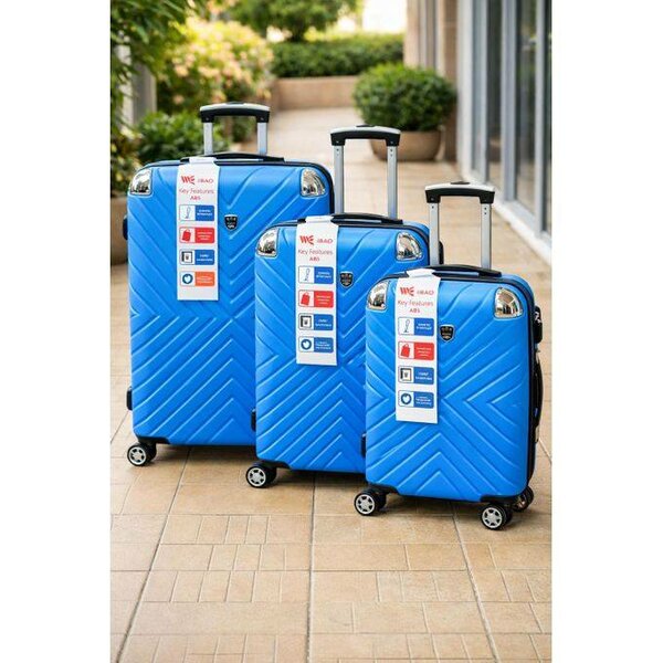 Set de valises bleues