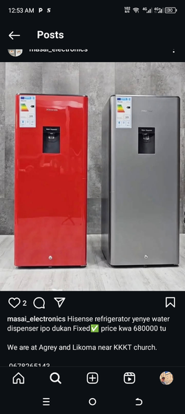 Hisense Standing Fridge