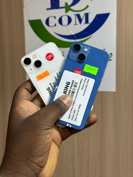 iPhone reconditionné 128Go bleu et blanc