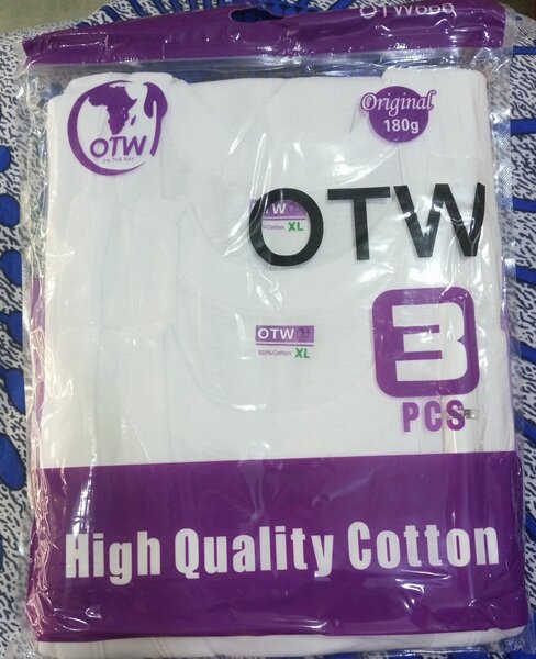 Lot de 3 t-shirts en coton XL