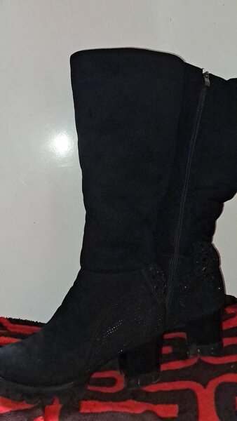 Замша зимние