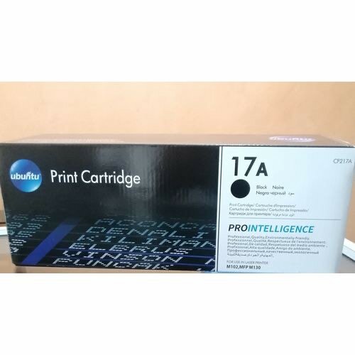 Cartouche Compatible Toner 17A (CF217A) - Noir