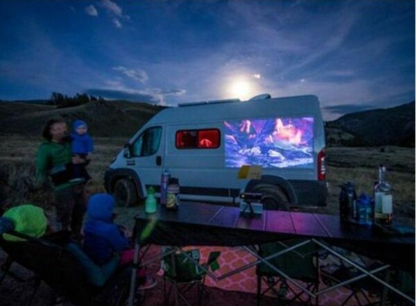 Mini projecteur portable LED