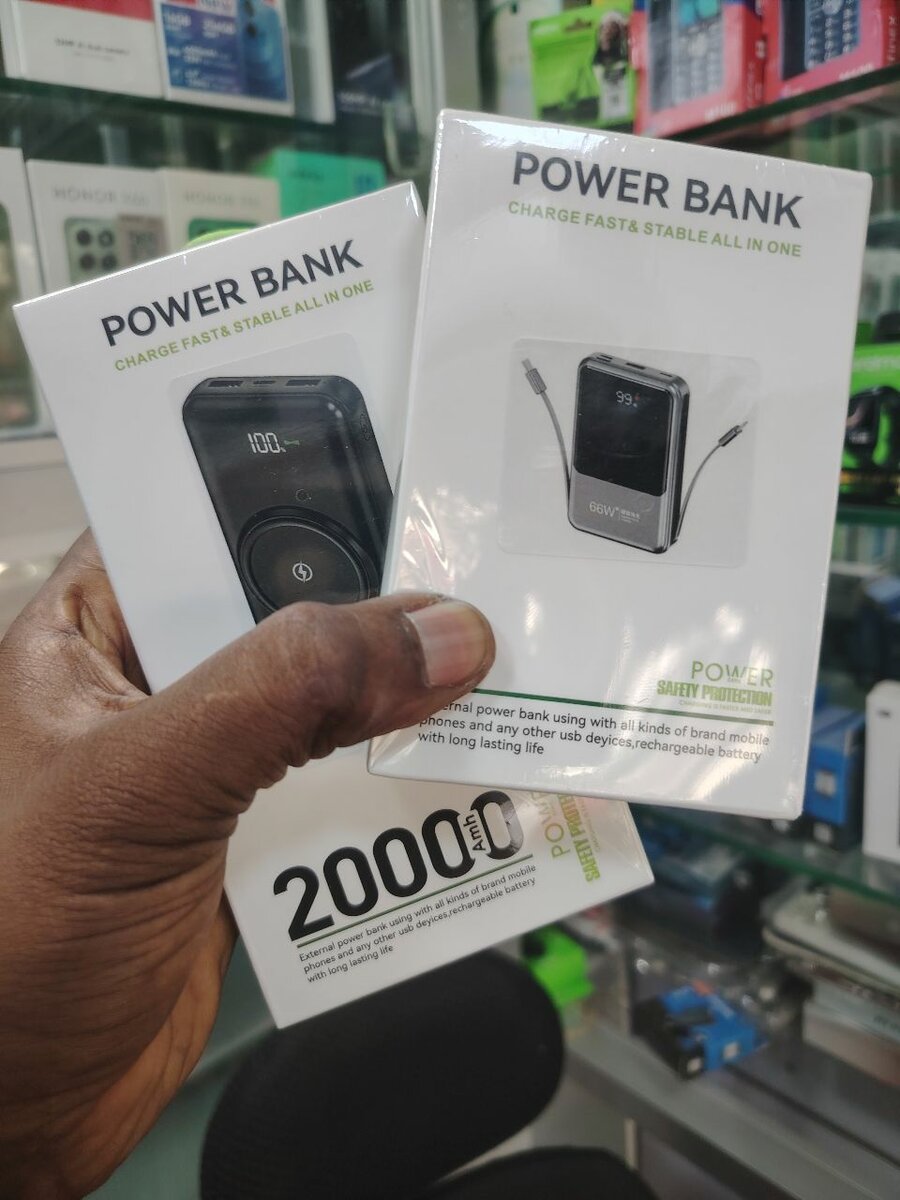 Power Bank 20000mAh Charge Rapide