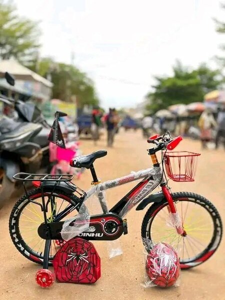 Vélo Enfant Rouge et Noir