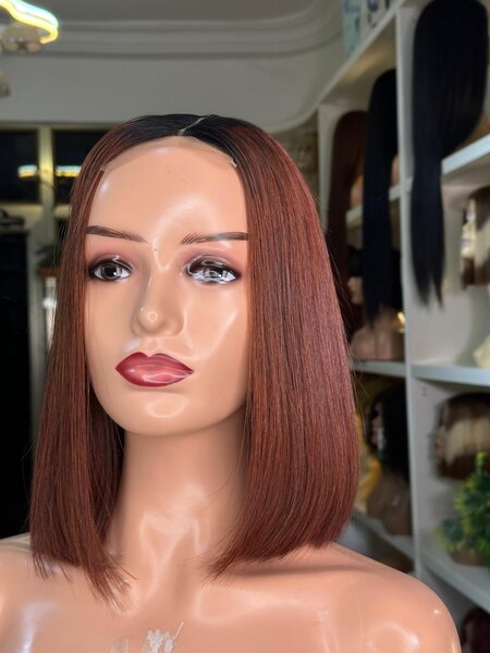 Bone straight,Bob wig,Straight hair,Pixie cut