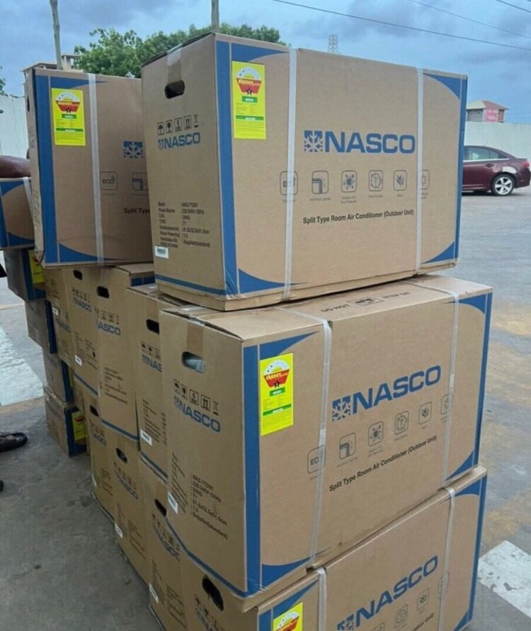 Nasco air conditioner, 1.5hp