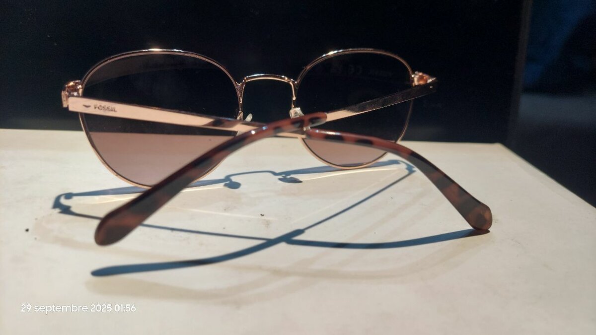 Lunettes de soleil rondes élégantes