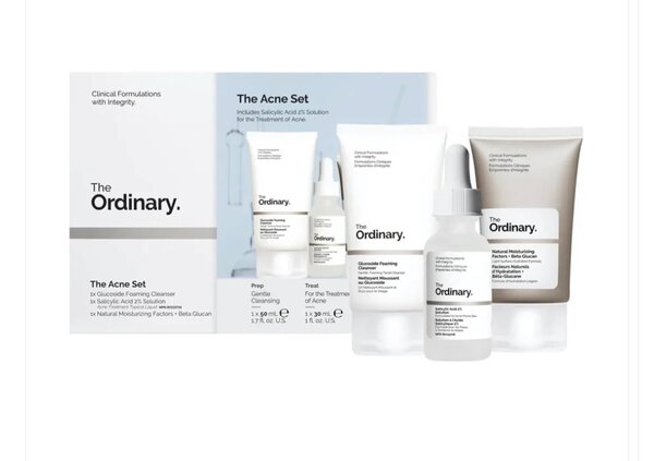 The ordinary facial set