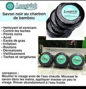 Savon Noir Longrich Charbon