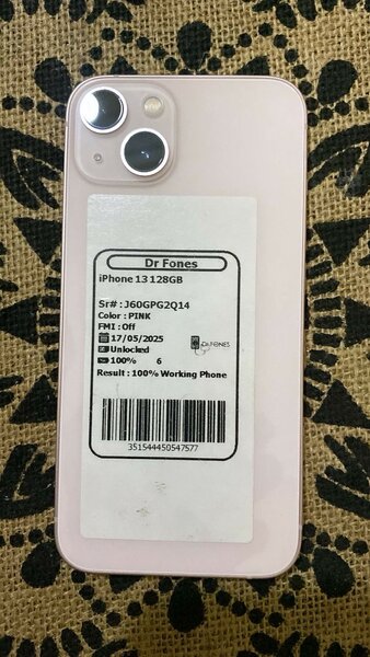 iPhone 13 Rose 128GB Débloqué