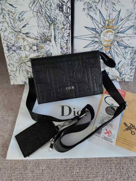 Sac bandoulière Dior noir pour femme