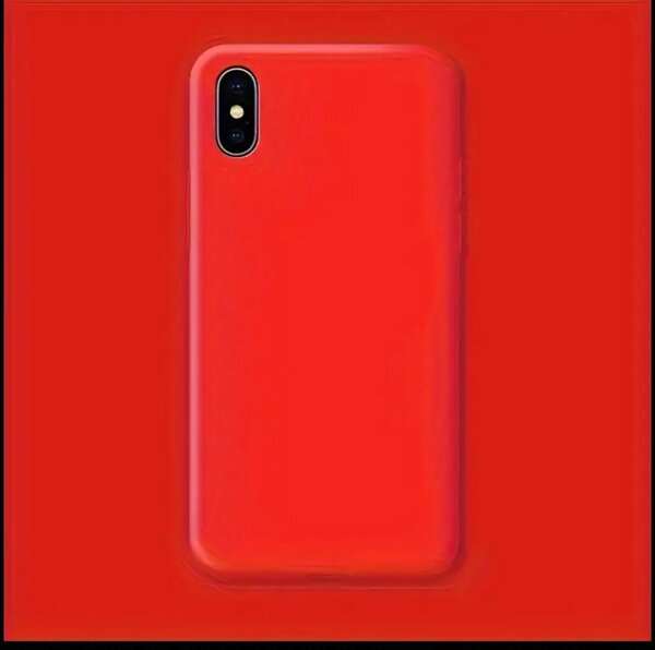 Coque iPhone Rouge Brillante