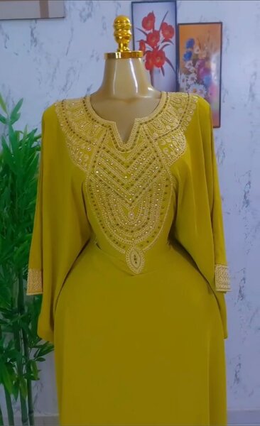 Boubou marocain perlé