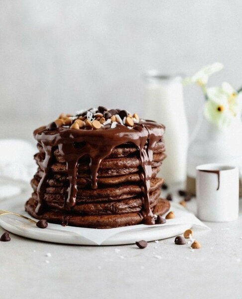 Pancakes au Chocolat  sum