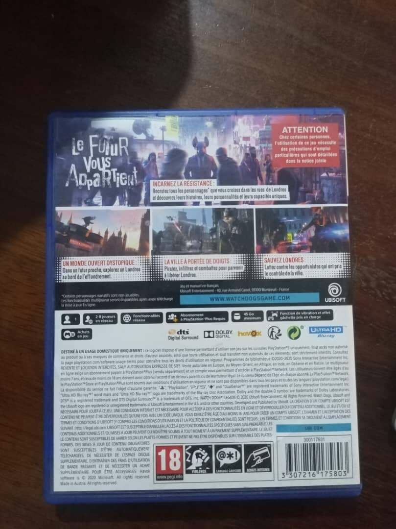 Watch Dogs Legion PS5