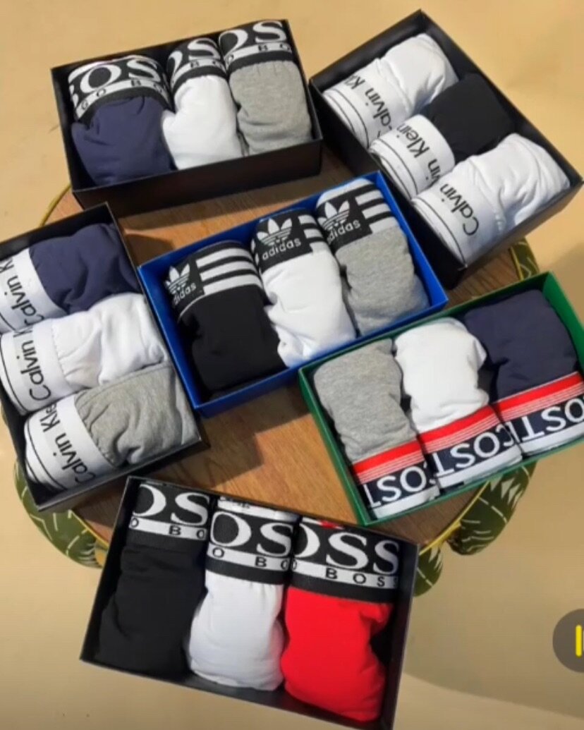 Lot de boxers pour hommes