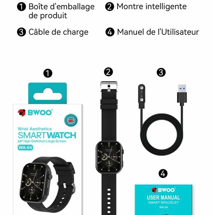 Montre Connectée  BWOO WA02