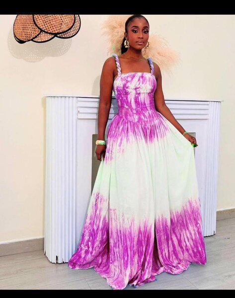 Robe Bohème Tie-Dye Élégante