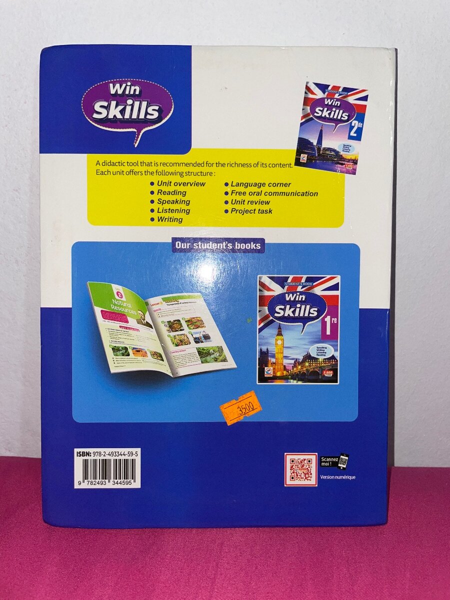 Livre Anglais "Win Skills 2"