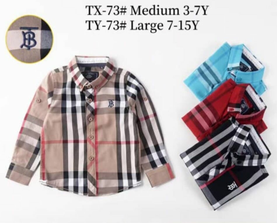 Chemises Enfants Mode Variée