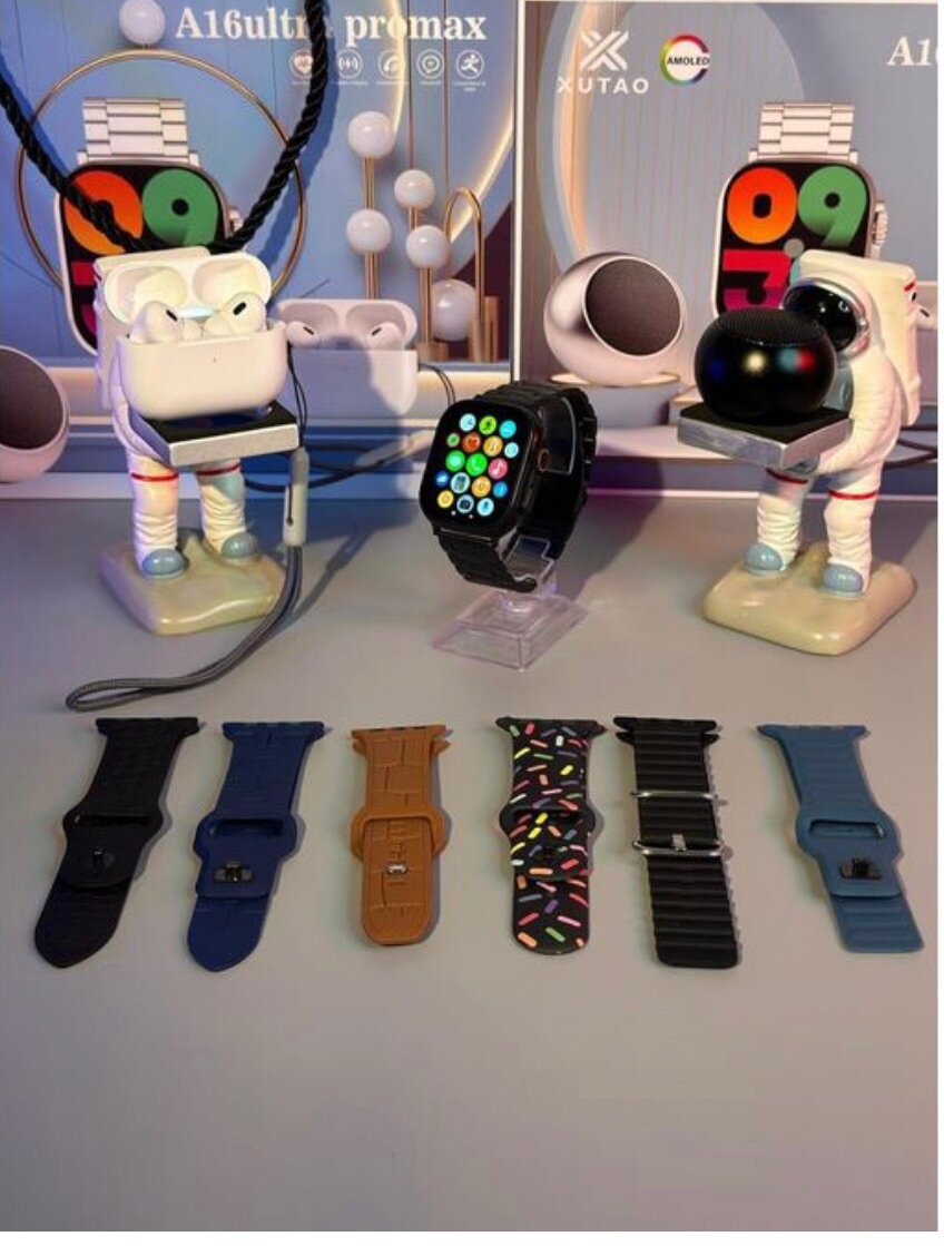 Montre connectée avec écouteurs