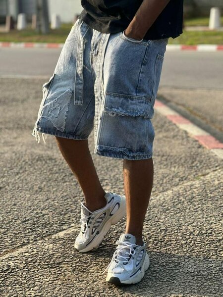 Shorts en jean décontracté