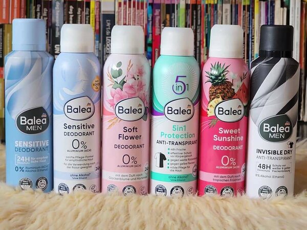 Déodorants Balea variés