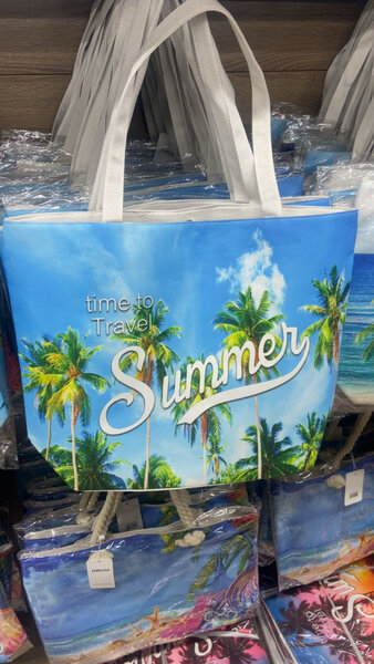 Sac de plage "Summer" tropical