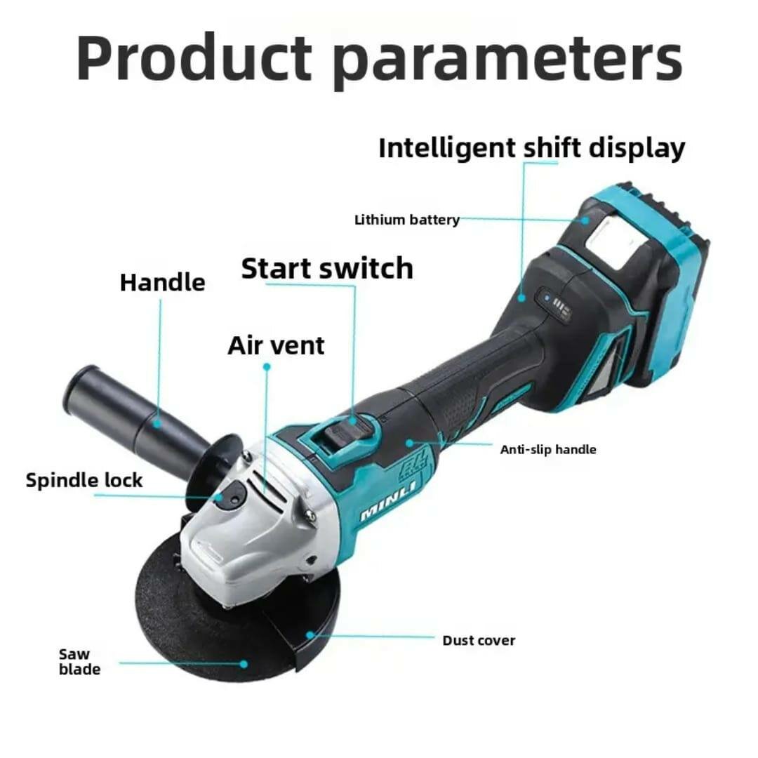 Meuleuse sans fil puissante