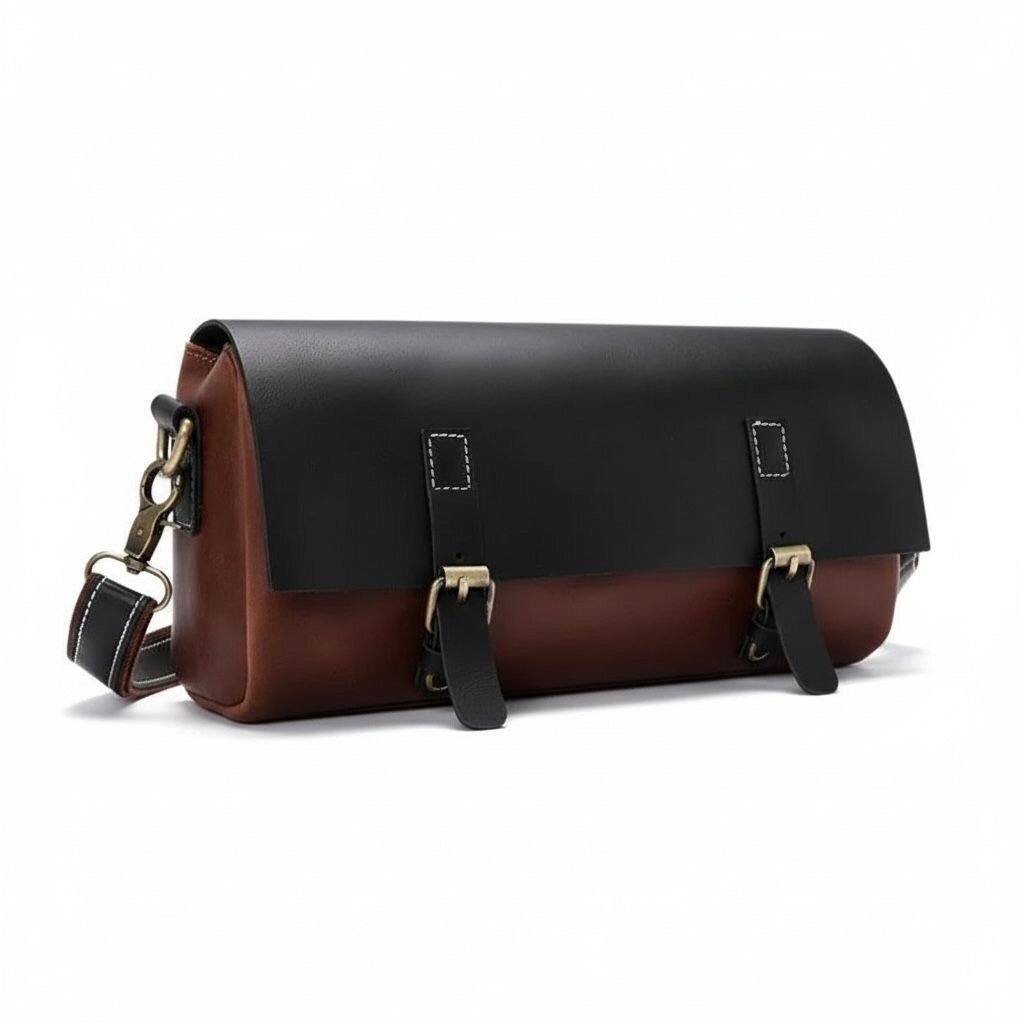 Sacoche en cuir élégante