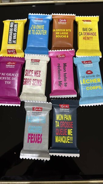 Bonbons Litchi Cadeaux Amusants