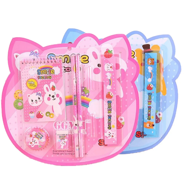 Set papeterie dessin animé adorable